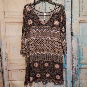 💥Ty Alexander's Geometric Design Tunic or Dress